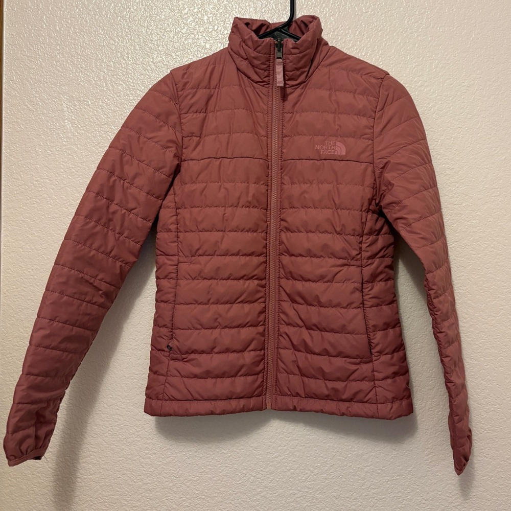 THE NORTH FACE pink primaloft jacket XS